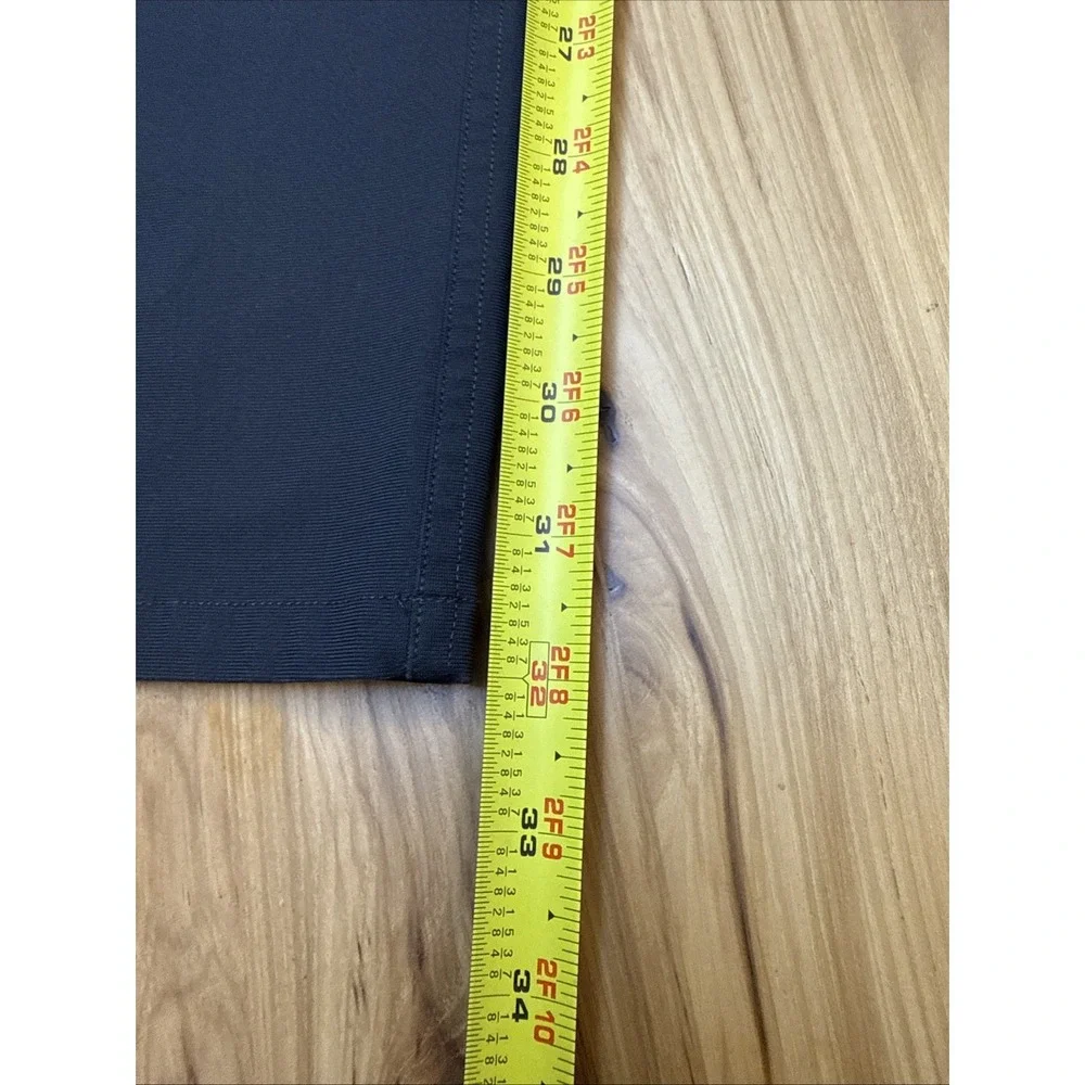 Lululemon ABC Pant Mens 36 Grayish Black 36x32 Classic Fit Stretch Warpstreme - Picture 7 of 8